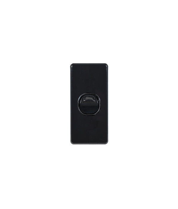 Trader Flat Cat 1 Gang Architrave Switch