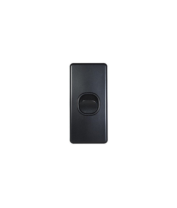 Trader Flat Cat 1 Gang Architrave Switch