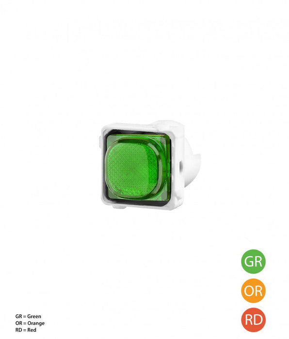Trader Meerkat Neon Indicator Mechanism 250V & 24V in Green, Orange & Red