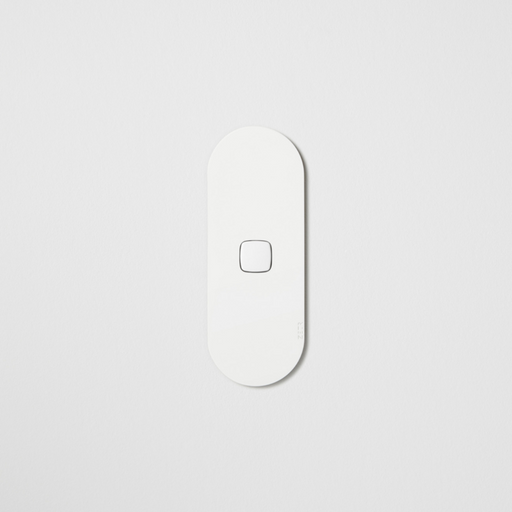 ZETR 12 Series 1 Gang Switch Grid With Faceplate