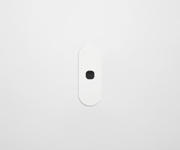 ZETR 12 Series 1 Gang Grid & Plate Clipsal white