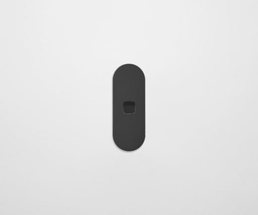 ZETR 12 Series 1 Gang Grid & Plate HPM black