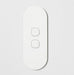 ZETR 12 Series 2 Gang Switch Grid With Faceplate