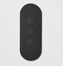 ZETR 12 Series 3 Gang Switch Grid With Faceplate
