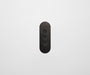 ZETR 13 Flush Series 3 Gang Carbon Nano Cover Plate Nano Black Steel Clipsal