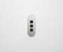 ZETR 13 Flush Series 3 Gang Carbon Nano Cover Plate Nano Steel Clipsal
