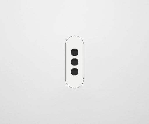 ZETR 13 1 Gang Grid & Plate Clipsal white