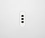 ZETR 13 1 Gang Grid & Plate Clipsal white