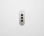 ZETR 13 Flush Series 3 Gang Carbon Nano Cover Plate Nano Steel HPM
