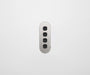 ZETR 13 Flush Series 4 Gang Carbon Nano Cover Plate Nano Steel Clipsal