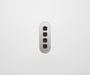 ZETR 13 Flush Series 4 Gang Carbon Nano Cover Plate Nano Steel HPM
