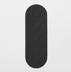 ZETR 13 Series 5 Gang Switch Grid With Faceplate