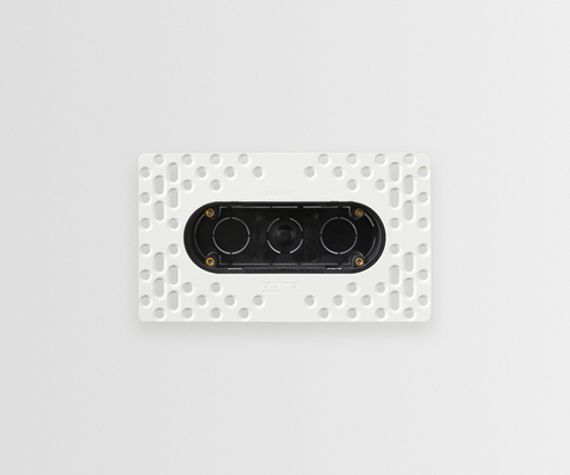 ZETR 13 Series Flush Adjustable Mounting Assembly black