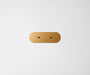 ZETR Dual USB-C Carbon Nano Brass Cover Plate Black
