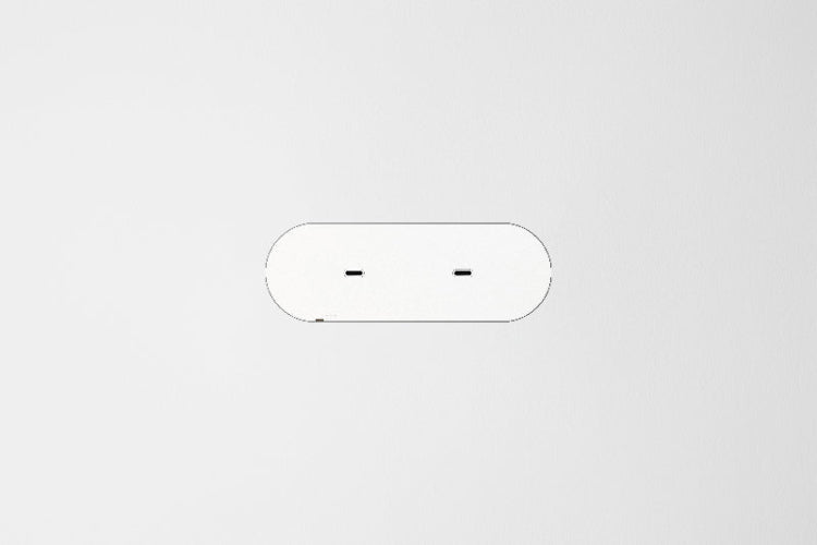 ZETR USB-C dual in white