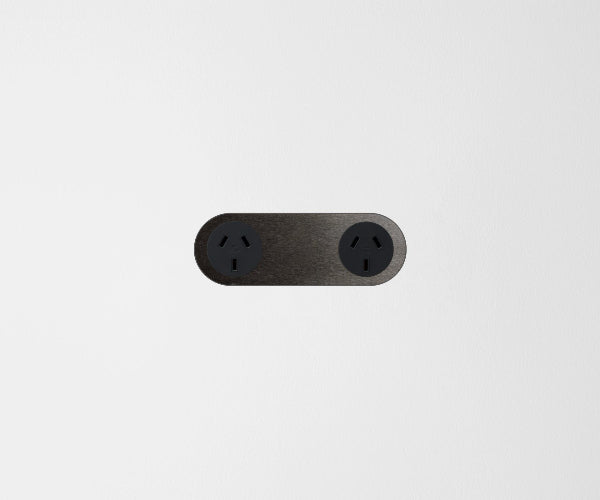 ZETR Double Powerpoint Carbon Nano Cover Plate Nano Black Steel Black