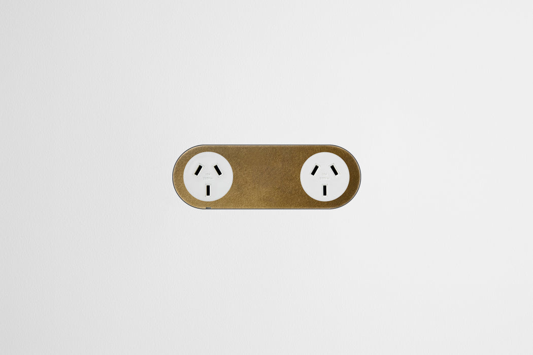 ZETR Carbon Double Powerpoint Faceplate