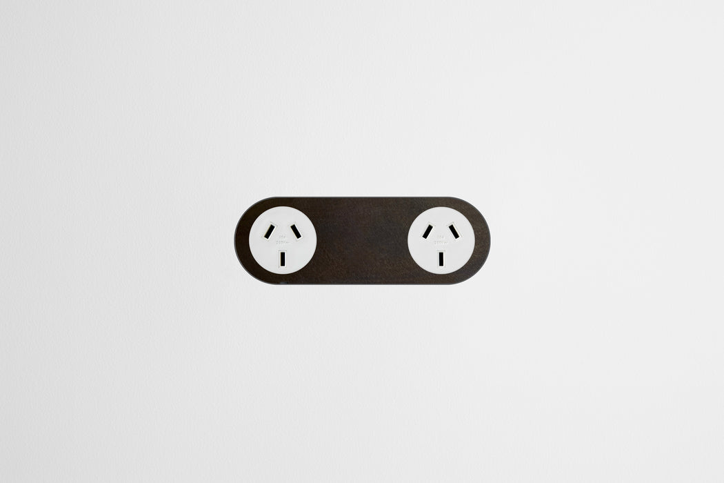 ZETR Carbon Double Powerpoint Faceplate
