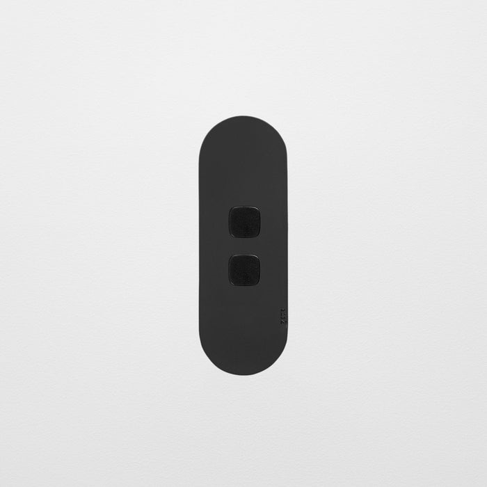 ZETR 13 Series 2 Gang Switch Grid With Faceplate