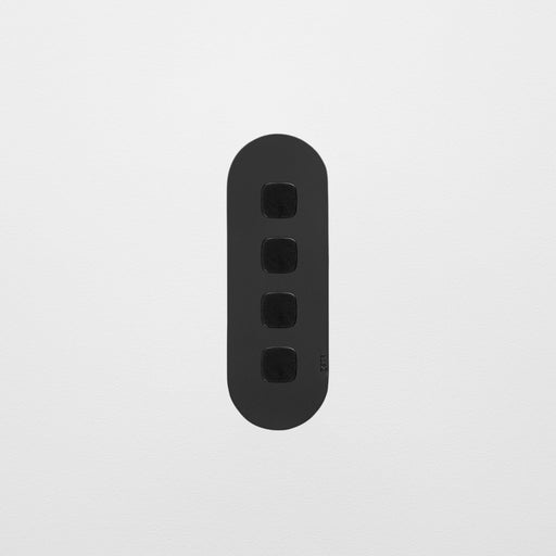 ZETR 13 Series 4 Gang Switch Grid With Faceplate