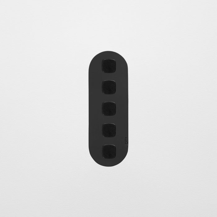 ZETR 13 Series 5 Gang Switch Grid With Faceplate