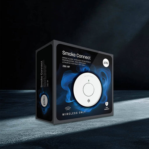 ZSCRF Zimi Wireless RF Photoelectric Smoke Alarm