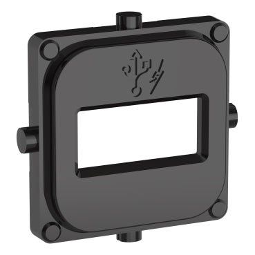 Clipsal Iconic USB Type A Cap Cover Black