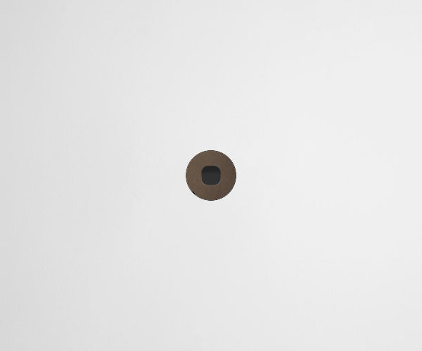 ZETR 48 Round Series 1 Gang Carbon Cover Plate Clipsal Bronze