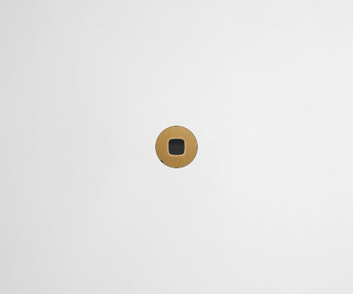 ZETR 13 Flush Series 1 Gang Carbon Cover Plate Nano Brass HPM