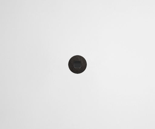 ZETR 13 Flush Series 1 Gang Carbon Cover Plate Black Steel HPM