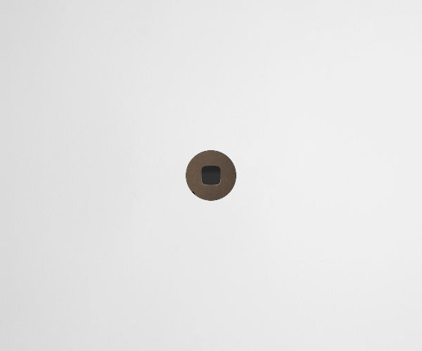 ZETR 13 Flush Series 1 Gang Carbon Cover Plate Bronze HPM