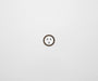 ZETR 48 Carbon White Single Powerpoint Cover Plate Bronze