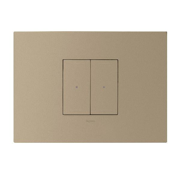 Arteor With Netatmo Smart 2 Gang Dimmer Switch