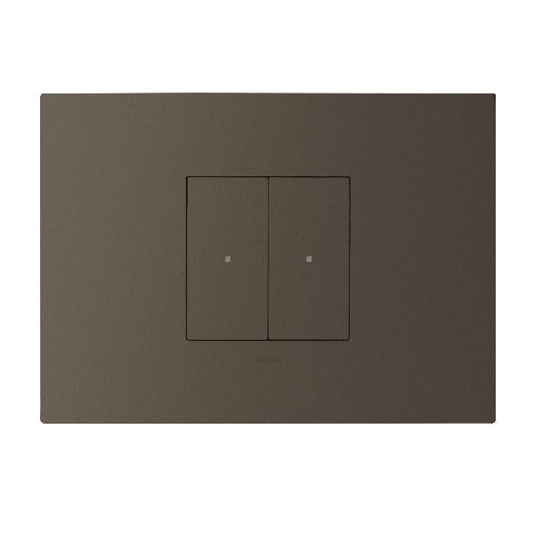Arteor With Netatmo Smart 2 Gang Dimmer Switch