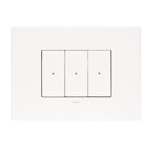 Arteor With Netatmo Smart 3 Gang Dimmer Switch