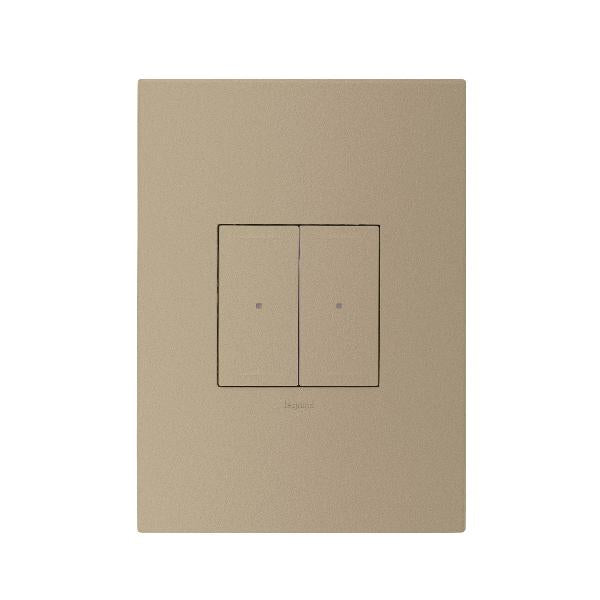 Arteor With Netatmo Smart 2 Gang Dimmer Switch