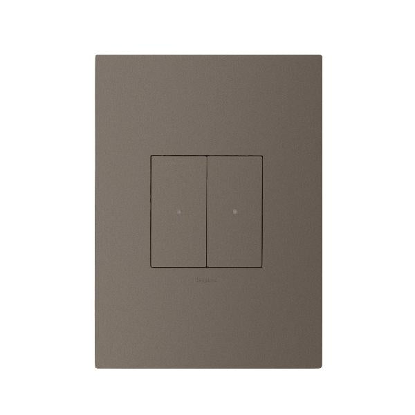 Arteor With Netatmo Smart 2 Gang Dimmer Switch