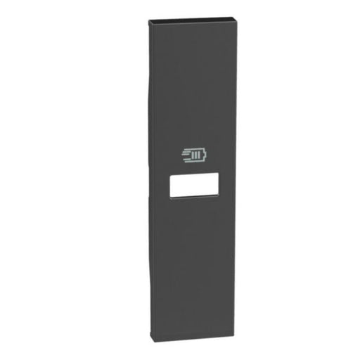 Legrand Bticino Living Now 1 Module Cover for USB Charger Mechanism K4191AC black