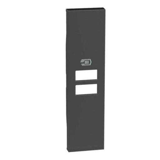 Legrand Bticino Living Now 1 Module Cover for USB Charger Mechanisms K4191AC K4191CC BLACK
