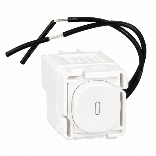 Clipsal 30 Series Impress Push Button Mechanism With LED 20a White