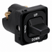 Clipsal 30 Series Switch 250V, 10A  3 Position - Up Down Off Black