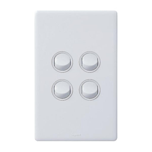 Excel Life 4 gang weatherproof switch
