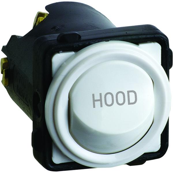 Legrand Excel Life 16a Switched Mechanism Marked Hood, Available in 5 Colours