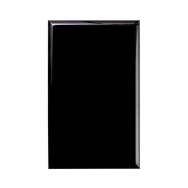 HPM Excel Blank Cover Plate Only black