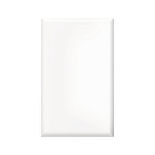 HPM Excel Blank Cover Plate Only white