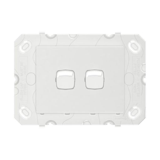Legrand Arteor 770 2 Gang Complete Horizontal Switch white