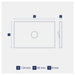 Legrand INSPYRA 1 Gang Switch Dimensions