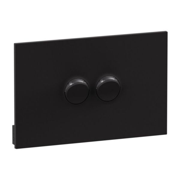 Legrand INSPYRA 2 Gang Switch Matte Black