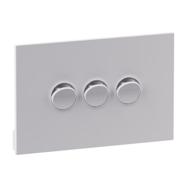 Legrand INSPYRA 3 Gang Switch Matte White