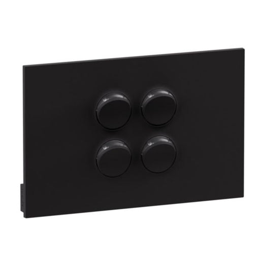 Legrand INSPYRA 4 Gang Switch Matte Black